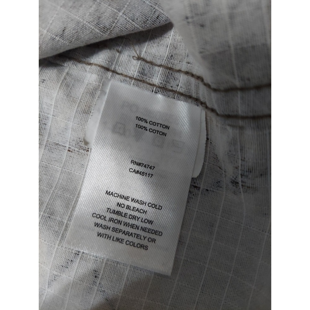 Hobbs Creek Shirt Large Ripstop‎ Button Up Realtree Camouflage Hunting Brush - Picture 9 of 10